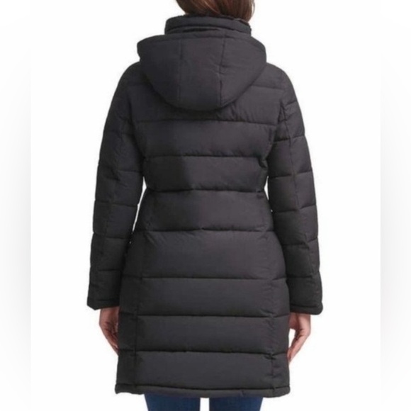 Andrew Marc black quilted parka jacket. Women’s size XXL - Picture 2 of 16